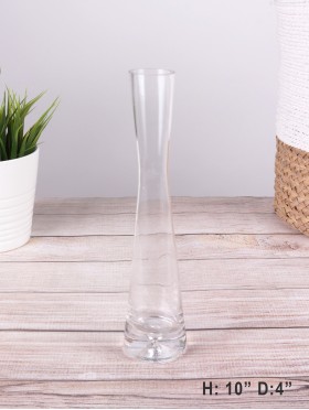 TALL GLASS VASE